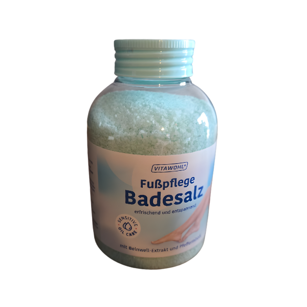 sel de bain pour les pieds